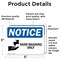 Signmission Safety Culture Sign, 5 in Width, Vinyl Decal, Rectangle OS-2PACK-NS-D-35-L-13215 - alternate 3